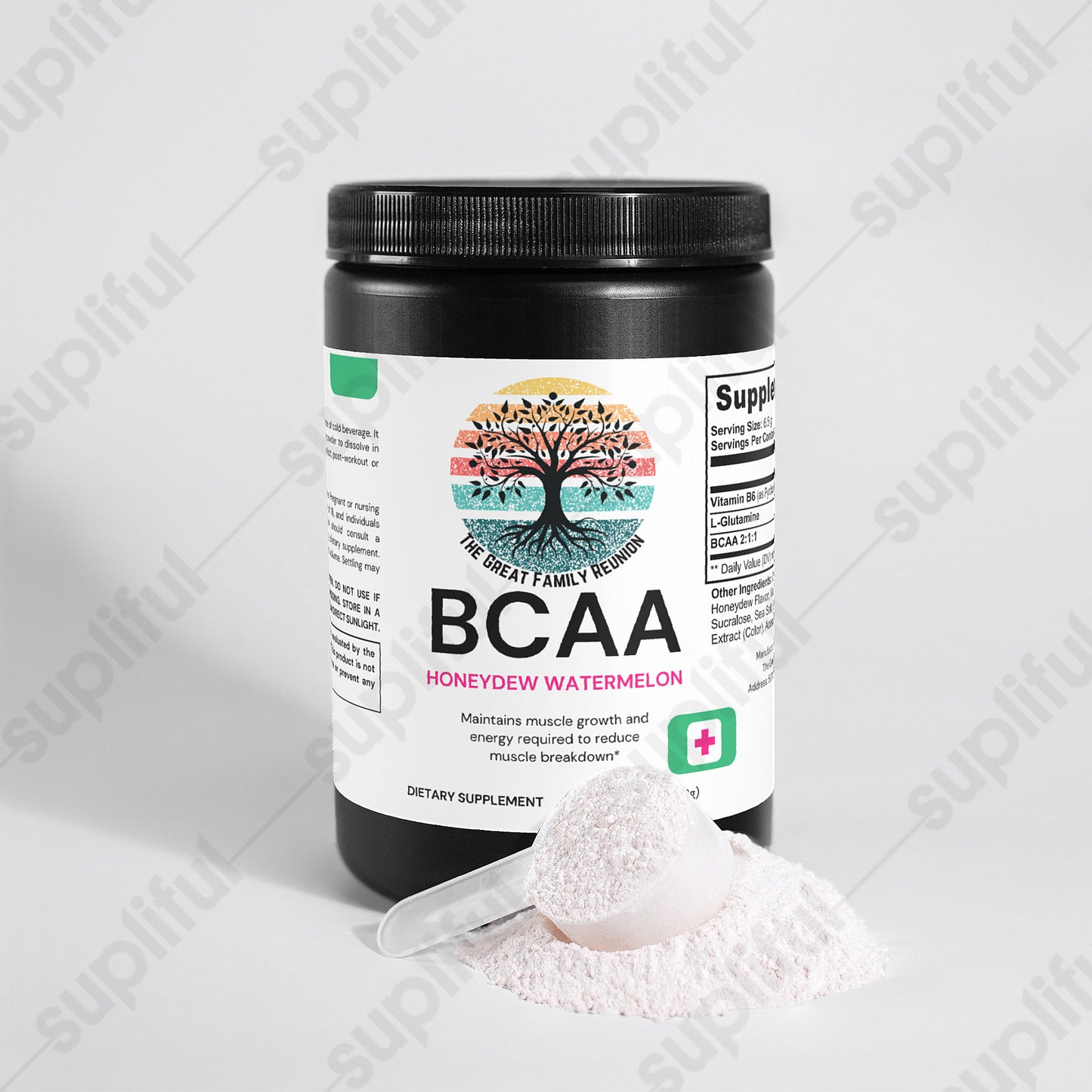 BCAA Post Workout Powder (Honeydew/Watermelon)