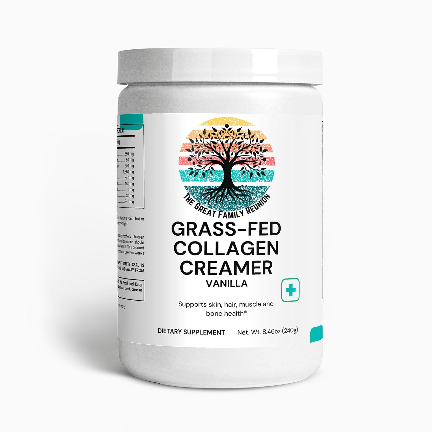 Grass-Fed Collagen Creamer (Vanilla)