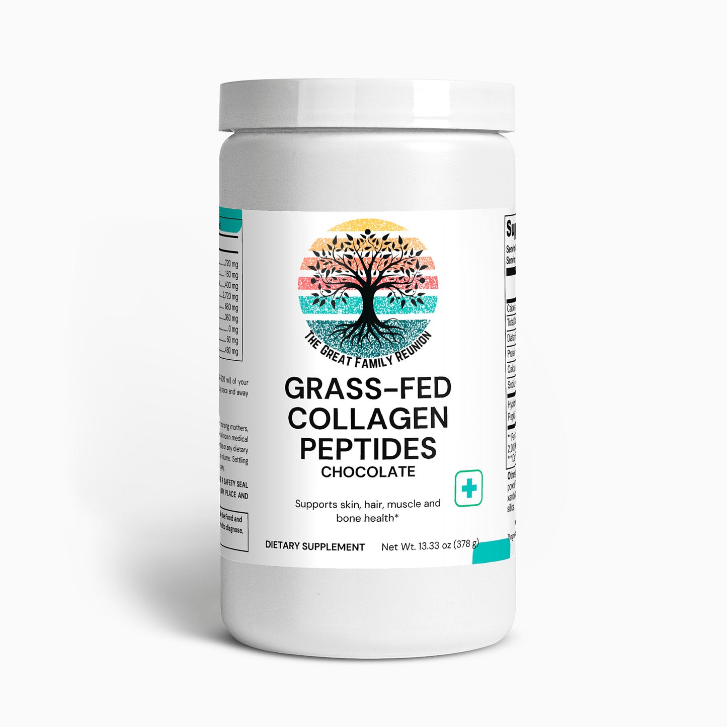 Grass-Fed Collagen Peptides Powder (Chocolate)