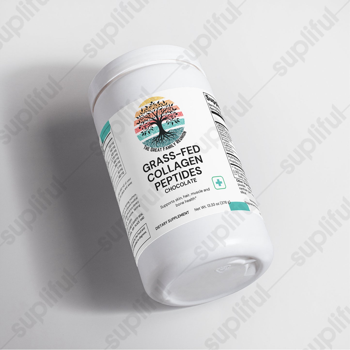 Grass-Fed Collagen Peptides Powder (Chocolate)