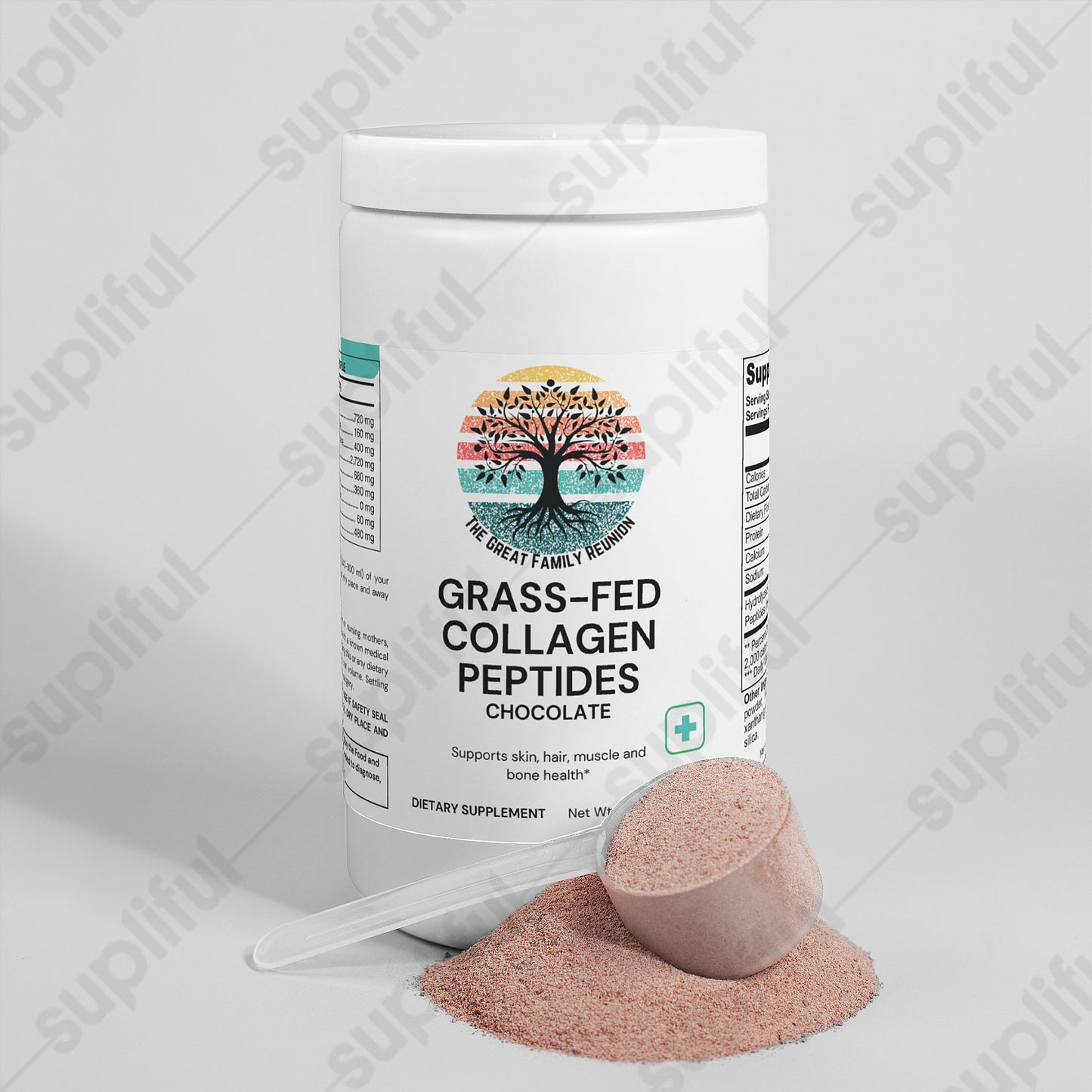 Grass-Fed Collagen Peptides Powder (Chocolate)